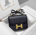 Hermes Constance 23 Box Epsom Leather Black Gold H082801