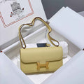 Hermes Constance Box Epsom Leather Yellow Gold H082760