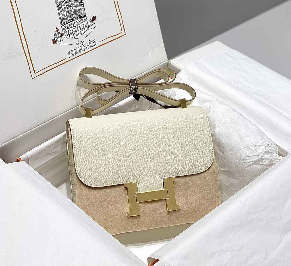 Hermes Constance 23 Box Epsom Leather Beige Gold H082809