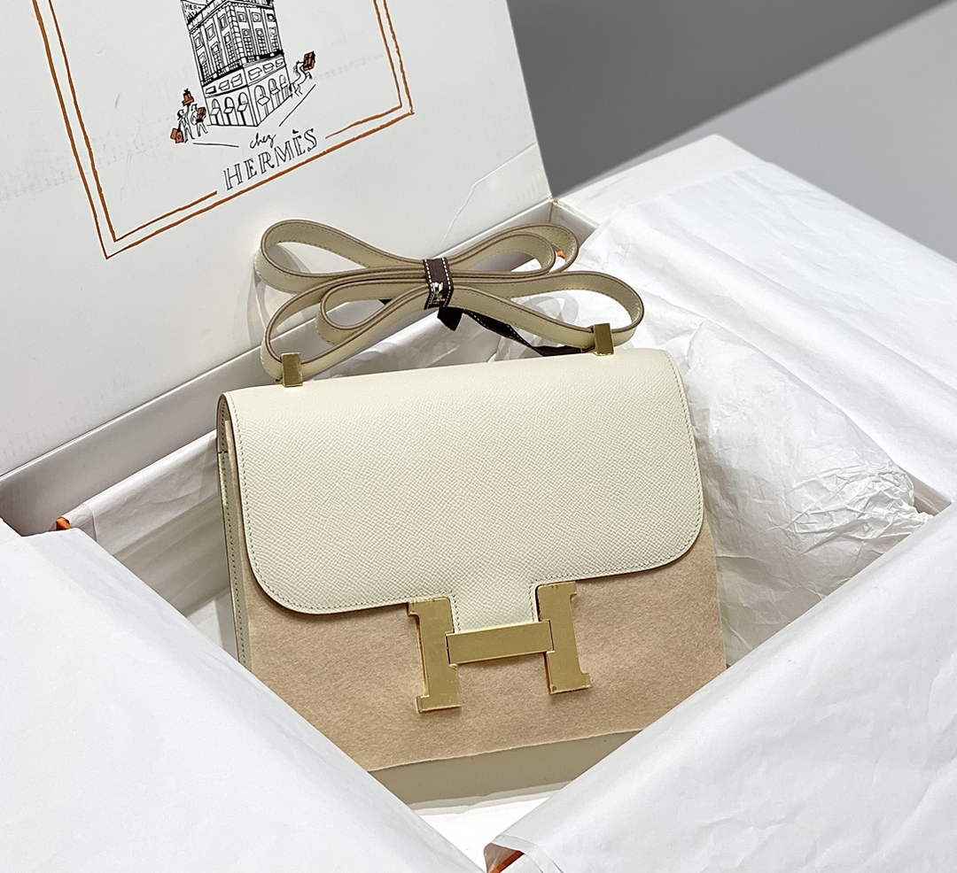 Hermes Constance 23 Box Epsom Leather Beige Gold H082809