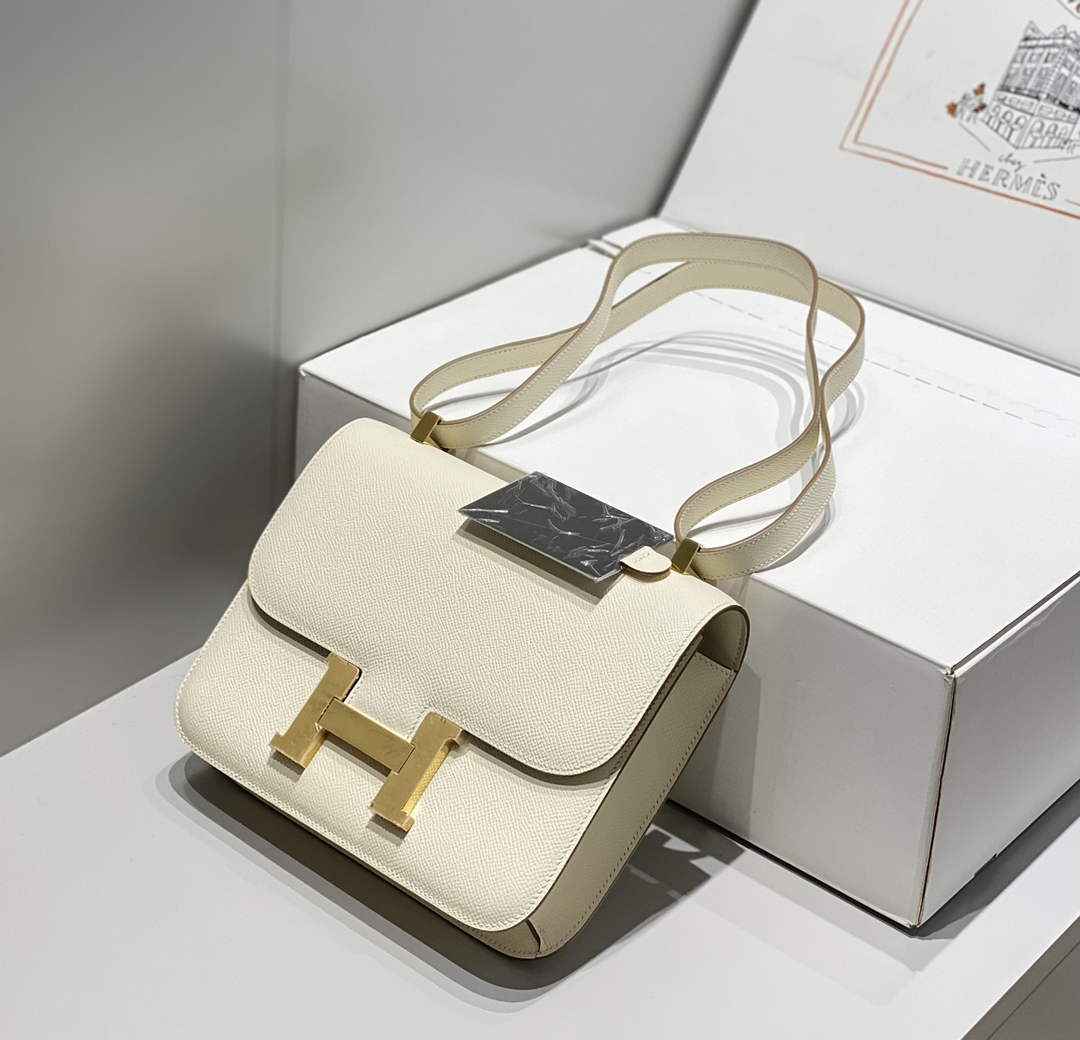 Hermes Constance 23 Box Epsom Leather Beige Gold H082809