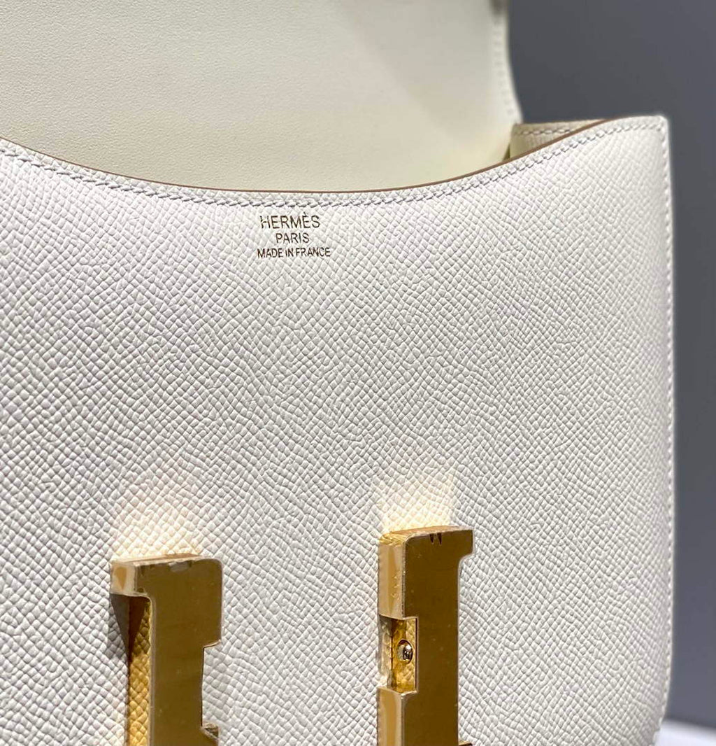Hermes Constance 23 Box Epsom Leather Beige Gold H082809