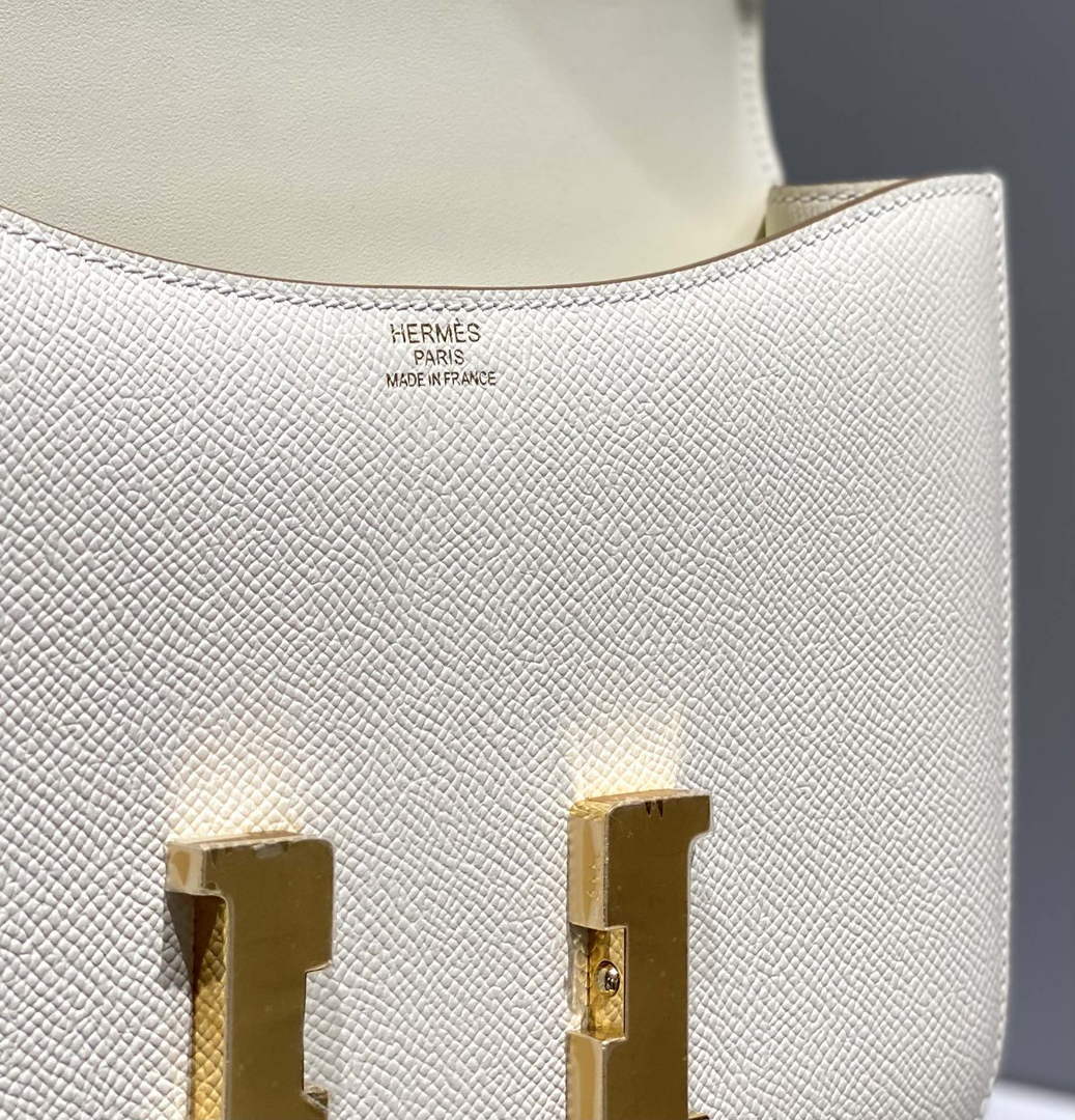 Hermes Constance 23 Box Epsom Leather Beige Gold H082809
