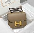 Hermes Constance 23 Box Epsom Leather Gray Gold H082806