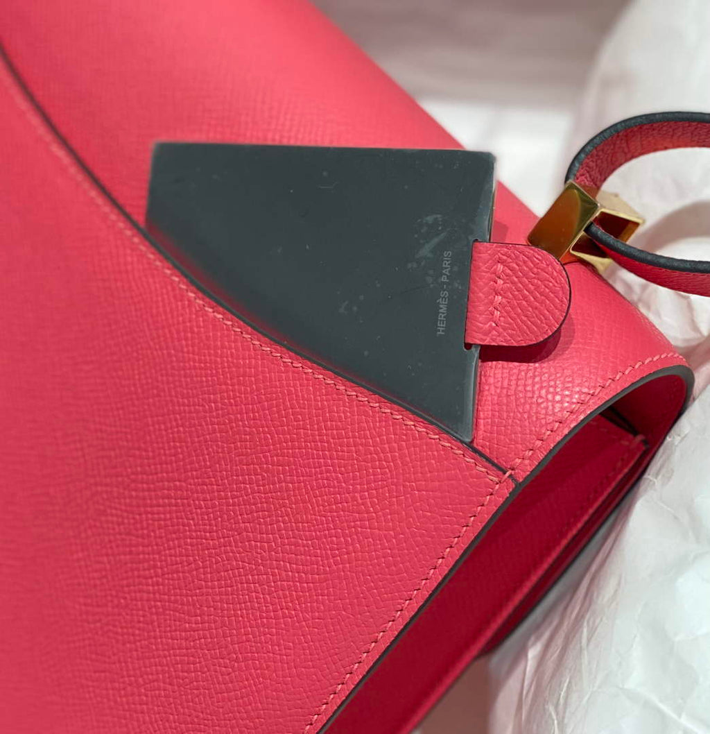 Hermes Constance 23 Box Epsom Leather Pink Gold H082800