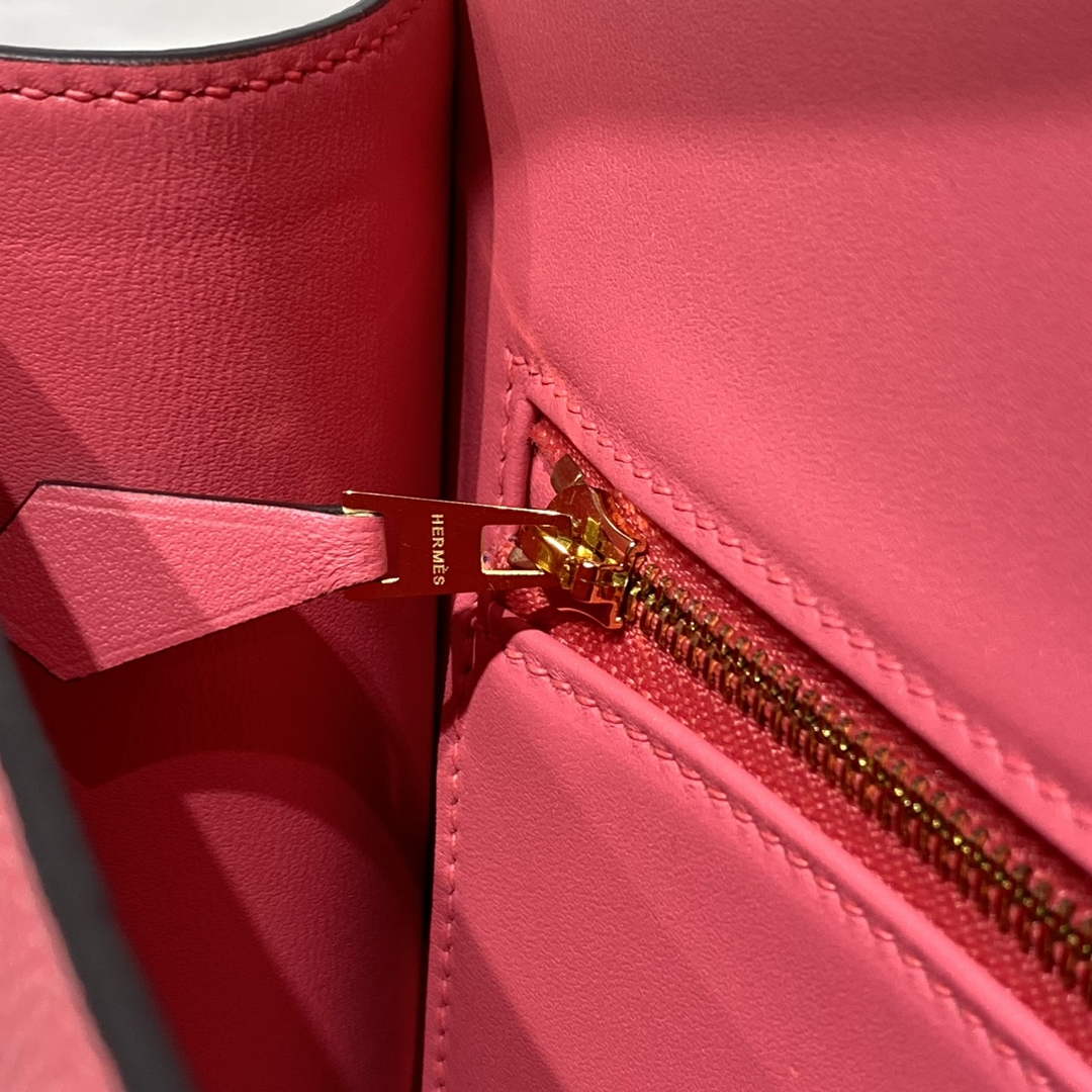 Hermes Constance 23 Box Epsom Leather Pink Gold H082800