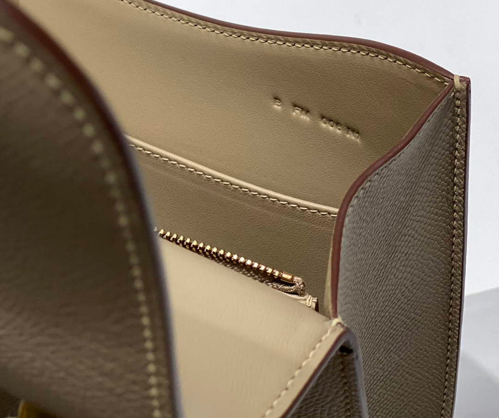 Hermes Constance 23 Box Epsom Leather Light Gray Gold H082803
