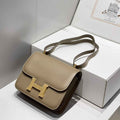 Hermes Constance 23 Box Epsom Leather Gray Gold H082912