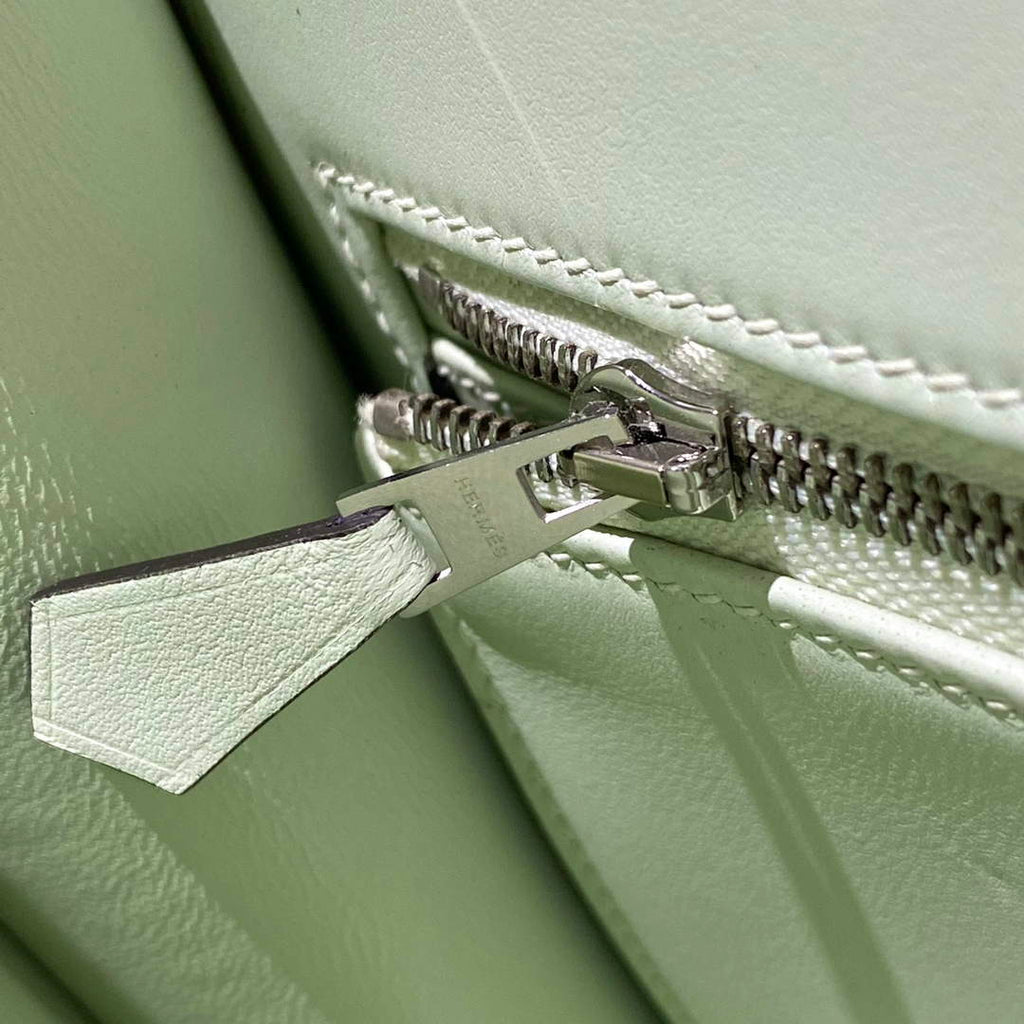 Hermes Constance 23 Box Epsom Leather Light Green Silver H082904