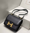 Hermes Constance 23 Box Epsom Leather Black Gold H082900
