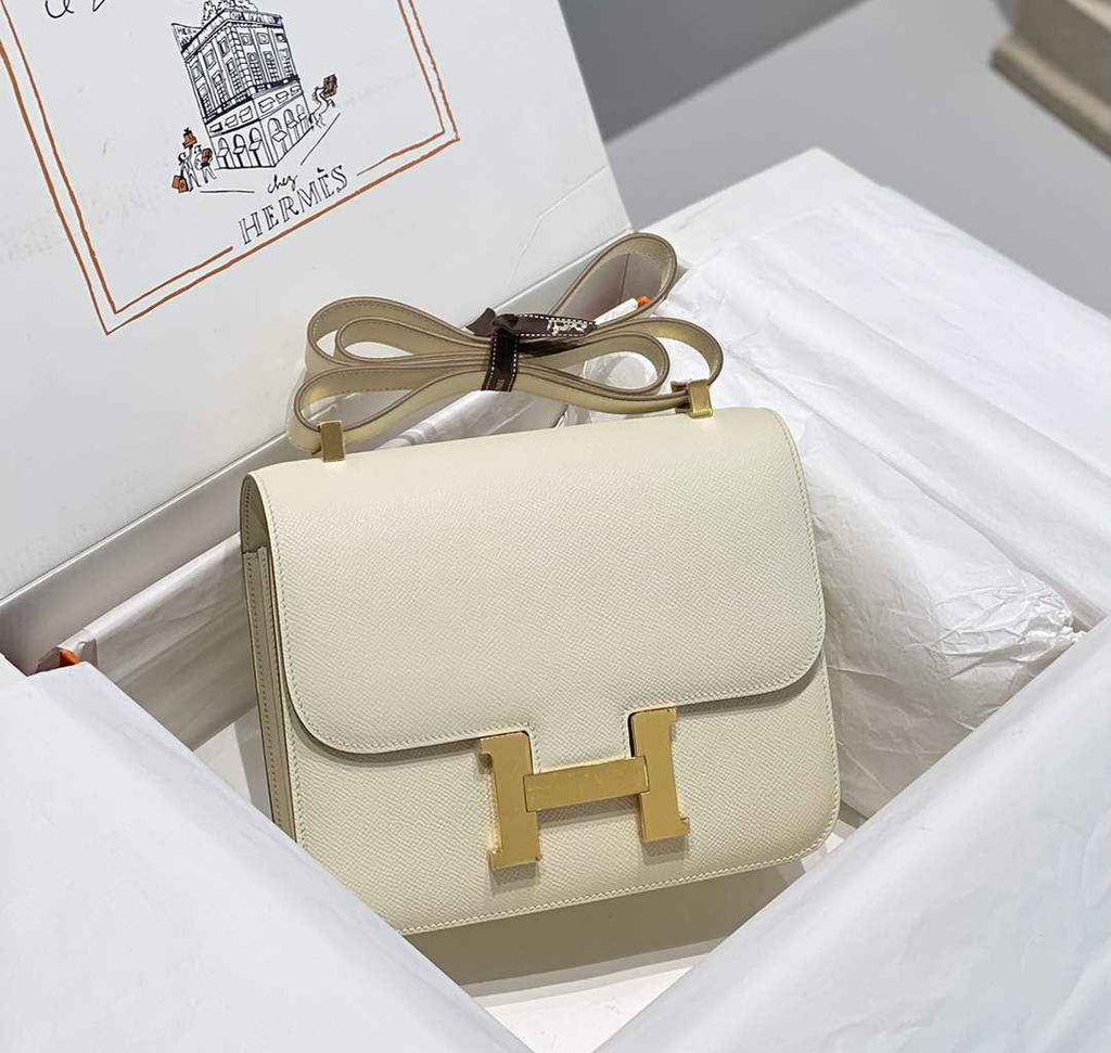 Hermes Constance 23 Box Epsom Leather Beige Gold H082909