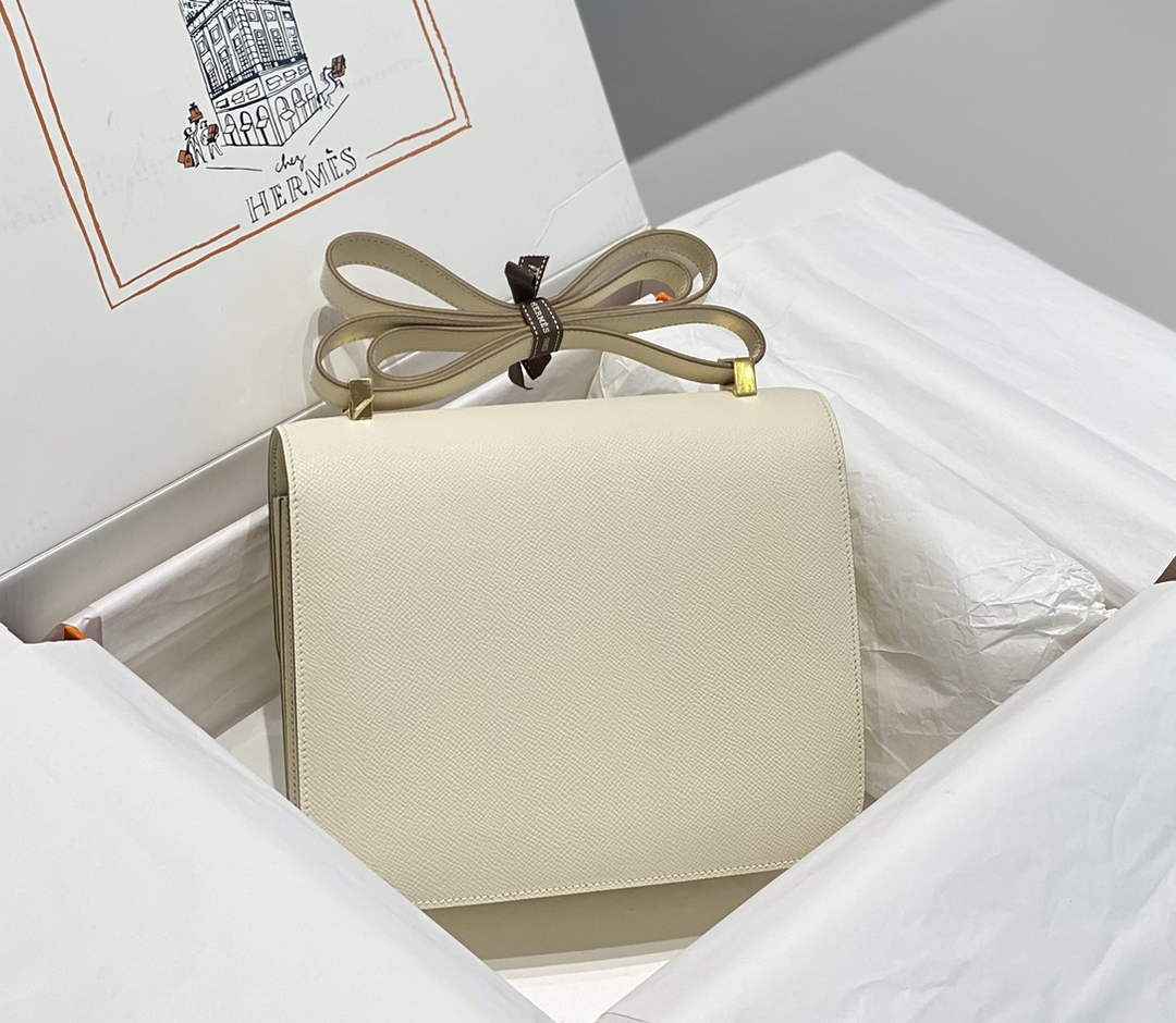 Hermes Constance 23 Box Epsom Leather Beige Gold H082909