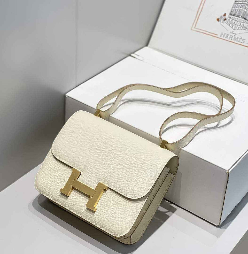 Hermes Constance 23 Box Epsom Leather Beige Gold H082909