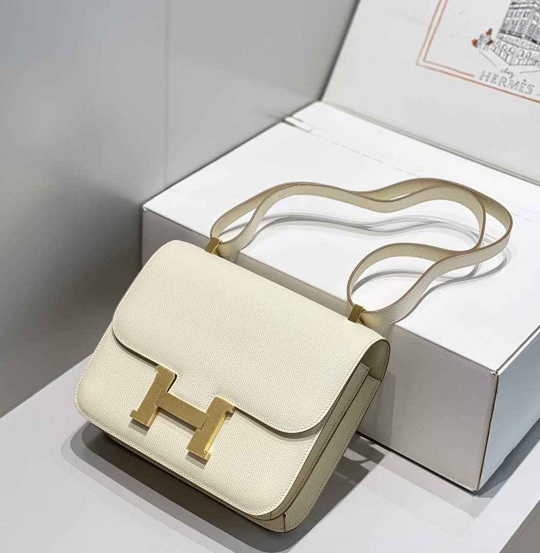Hermes Constance 23 Box Epsom Leather Beige Gold H082909
