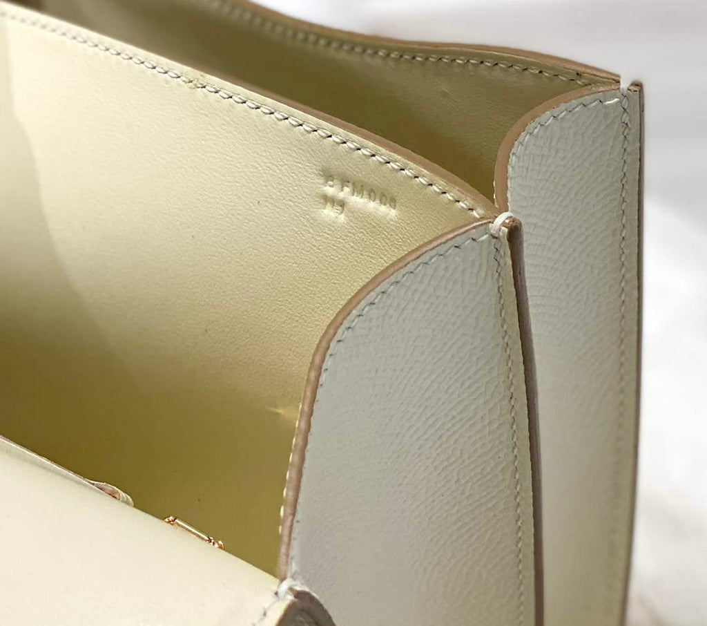 Hermes Constance 23 Box Epsom Leather Beige Gold H082909