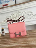 Hermes Constance Epsom Leather 19cm Silver Pink H082240