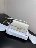 Hermes Constance Long To Go wallet H080126 White Gold