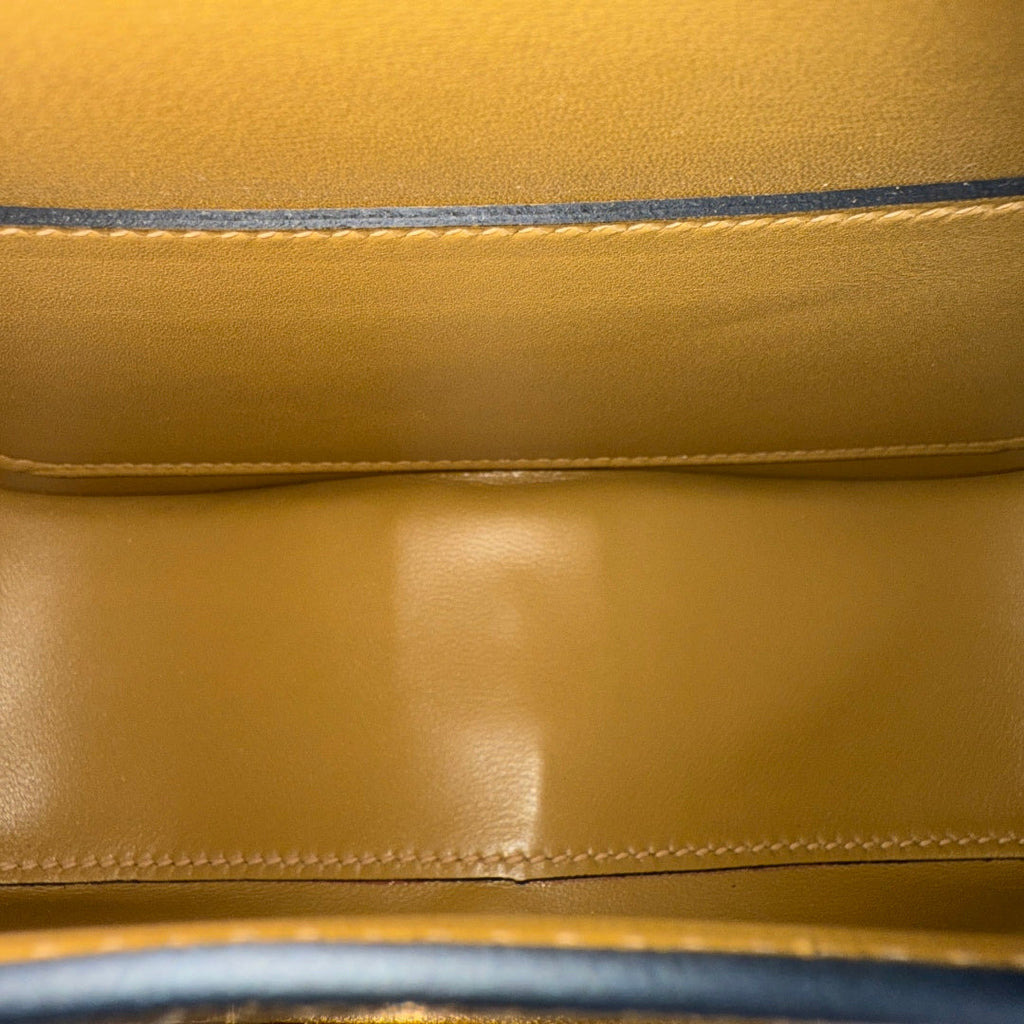 Hermès Della Cavalleria Elan Bag in Apricot Epsom Calfskin Gold Hardware
