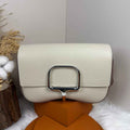 Hermès Della Cavalleria Elan Bag in Beige Epsom Calfskin Silver Hardware