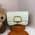 Hermès Della Cavalleria Elan Bag in Light Green Epsom Calfskin Gold Hardware