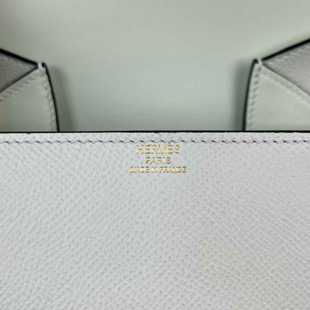 Hermès Della Cavalleria Mini Bag Light Green Epsom Calfskin Gold Hardware
