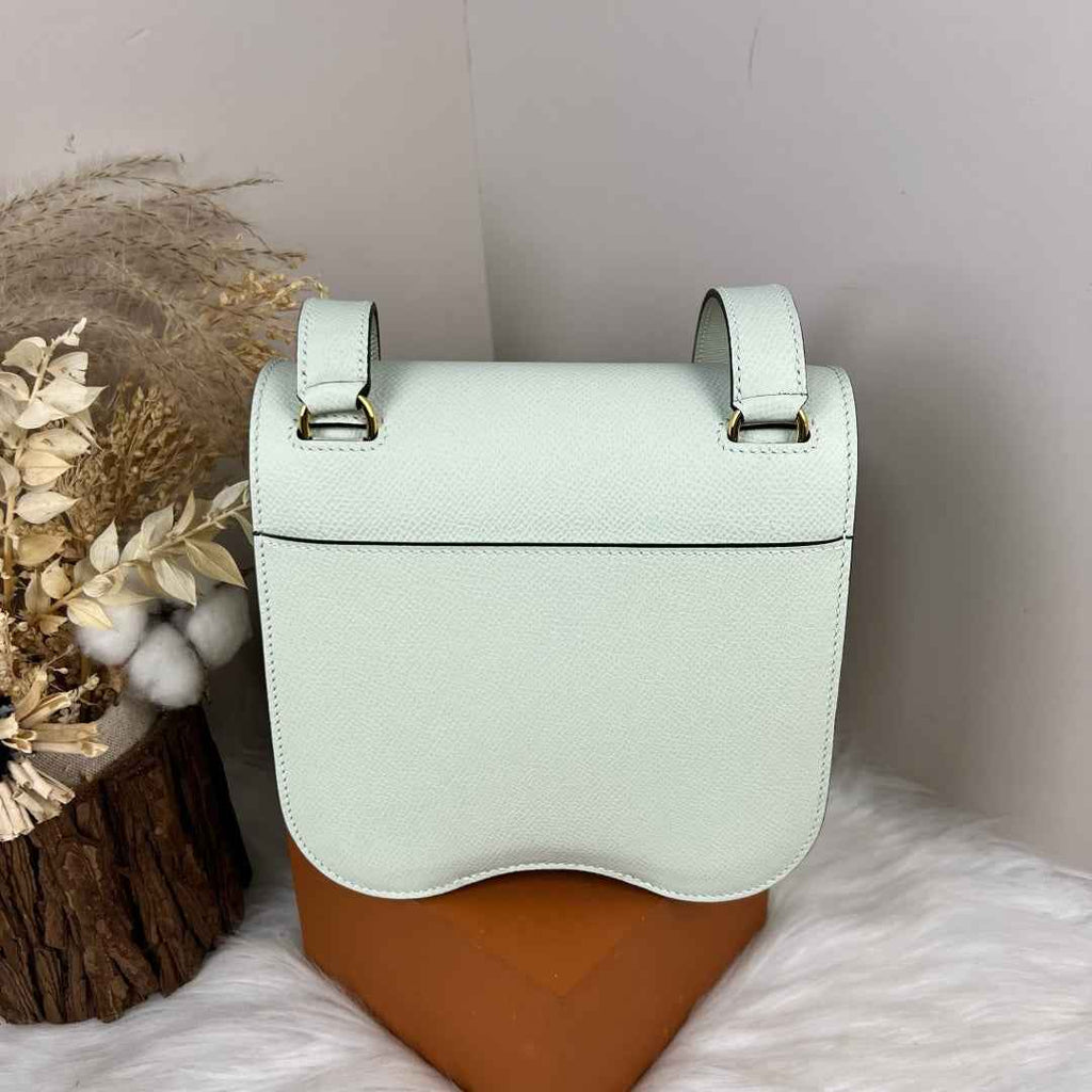 Hermès Della Cavalleria Mini Bag Light Green Epsom Calfskin Gold Hardware