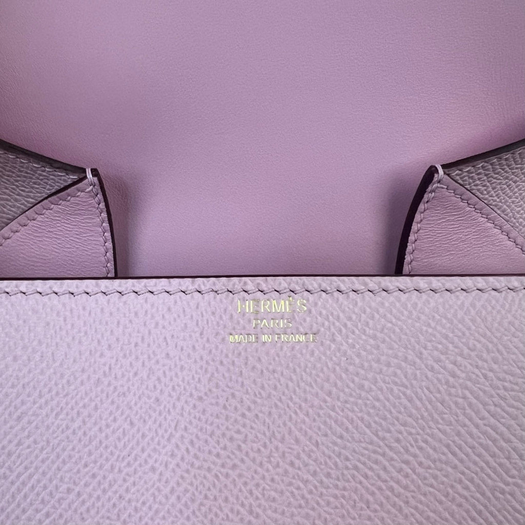 Hermès Della Cavalleria Mini Bag Pink Epsom Calfskin Gold Hardware