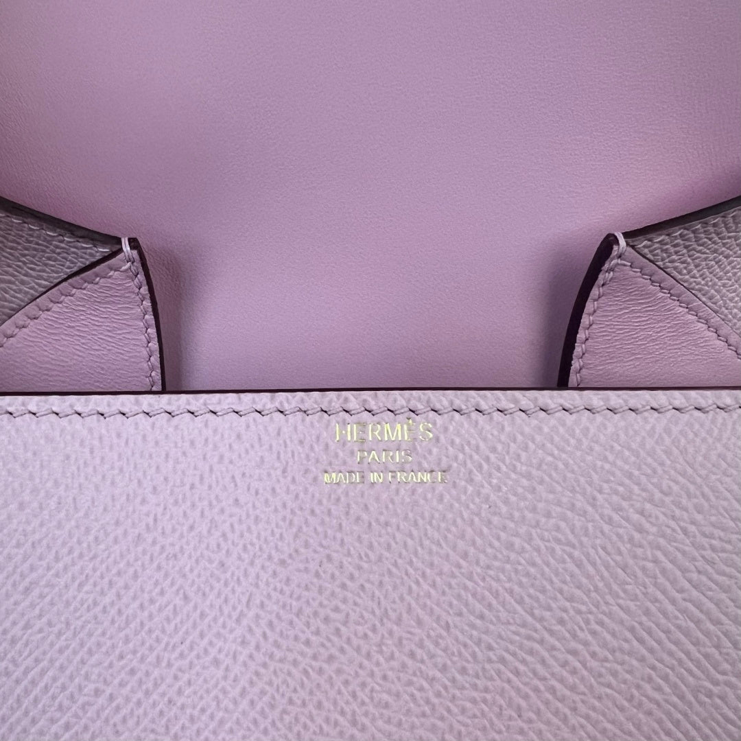 Hermès Della Cavalleria Mini Bag Pink Epsom Calfskin Gold Hardware
