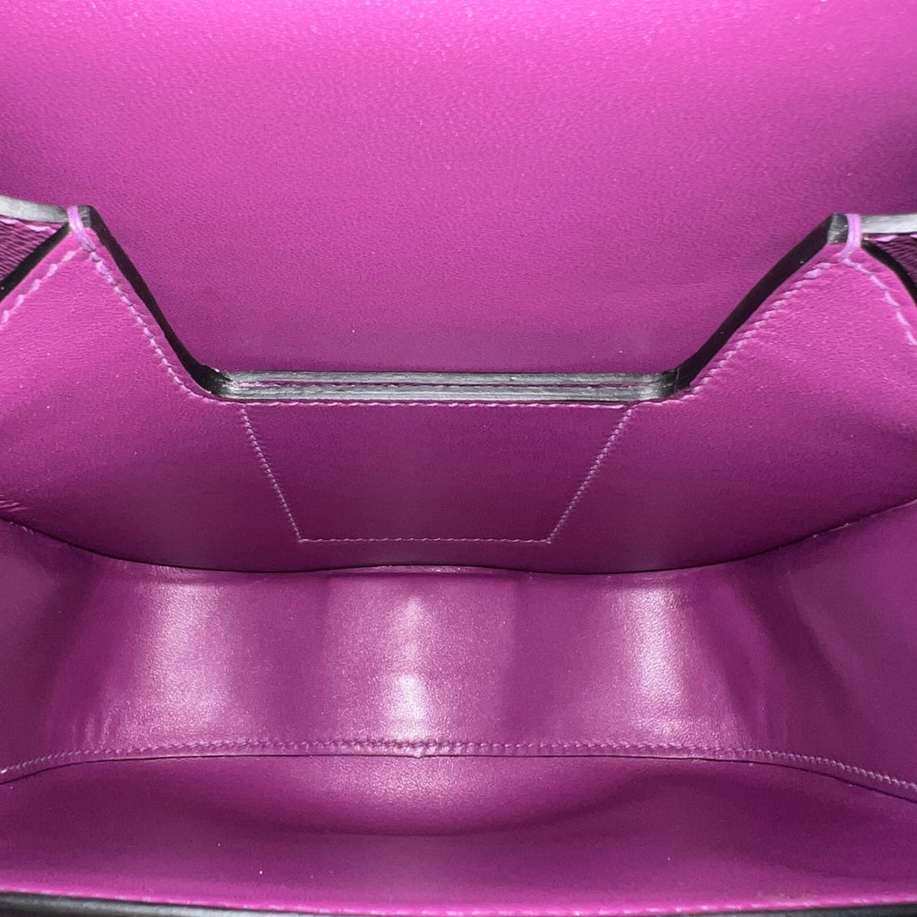 Hermès Della Cavalleria Mini Bag Purple Epsom Calfskin Gold Hardware