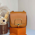 Hermès Della Cavalleria mini bag h085260 camel epsom leather gold