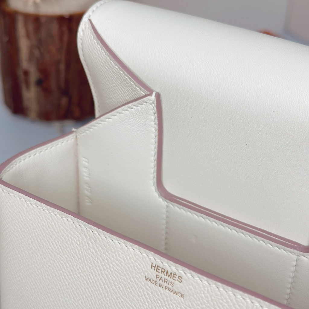 Hermès Della Cavalleria mini bag h085260 beige epsom leather gold