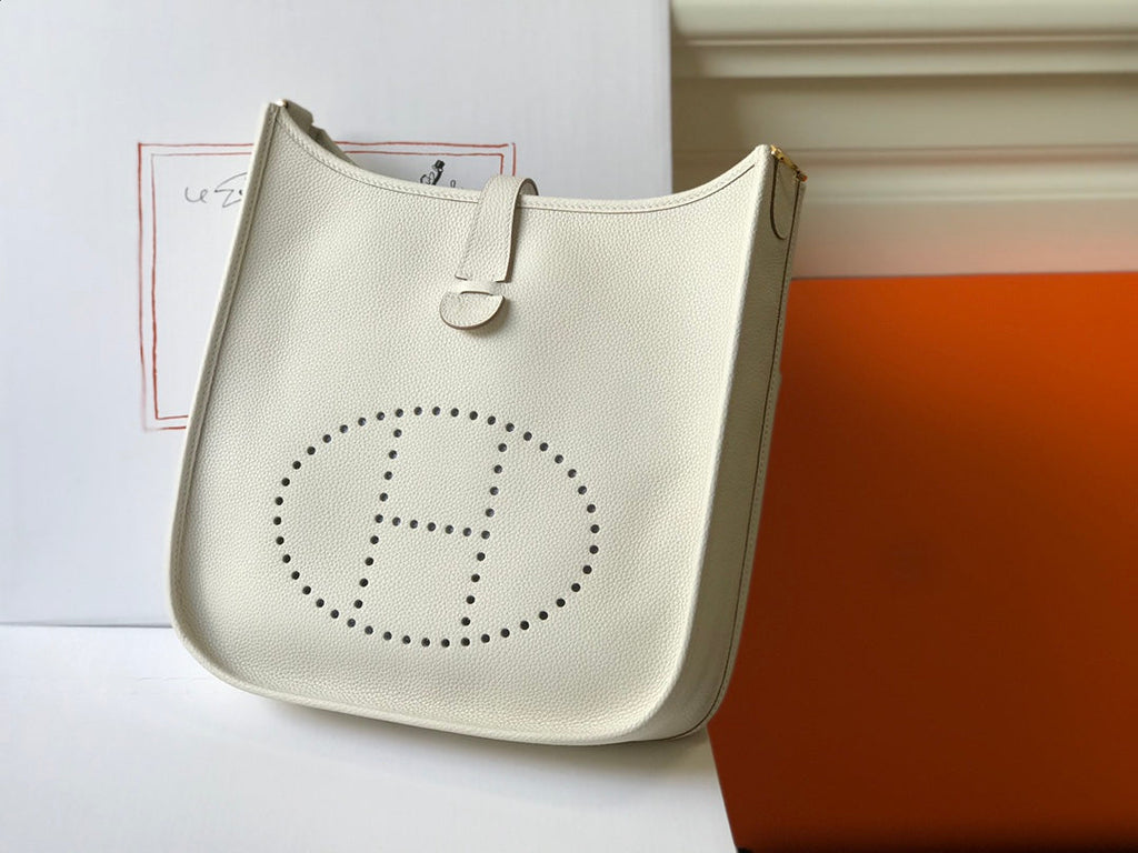 Hermès Evelyne III 29 Bag Taurillon Clemence Beige