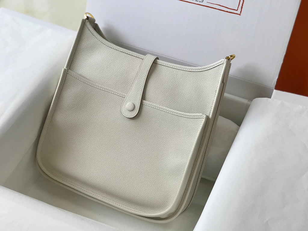 Hermès Evelyne III 29 Bag Taurillon Clemence Beige