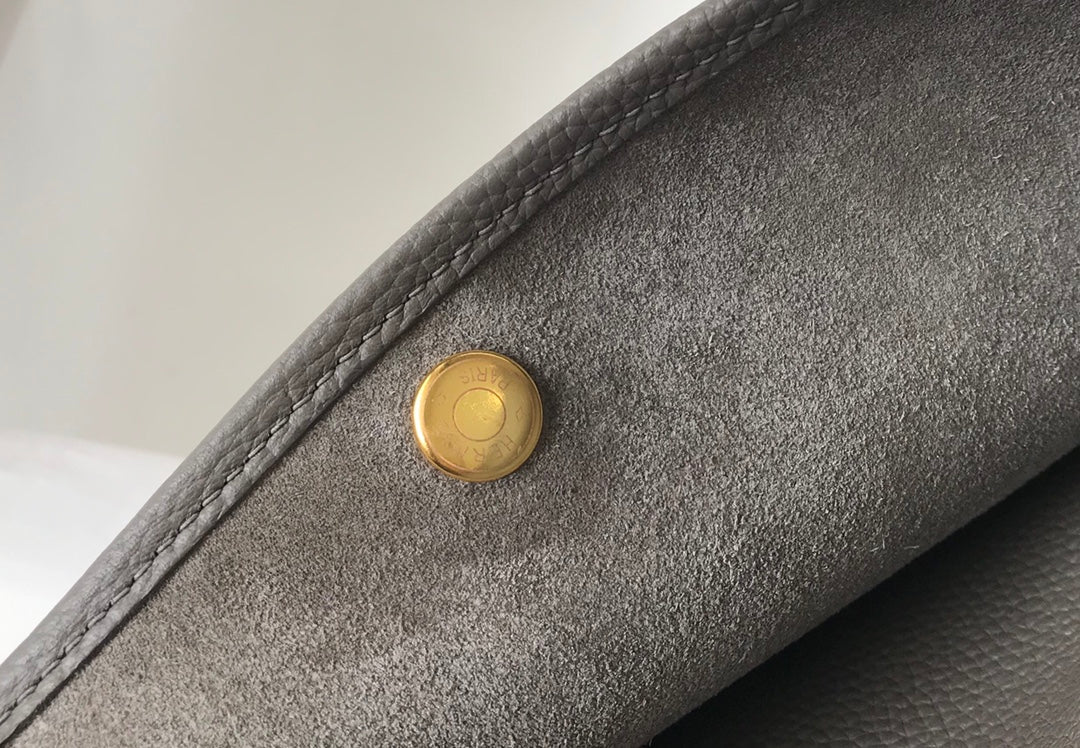 Hermès Evelyne III 29 Bag Taurillon Clemence Dark Green