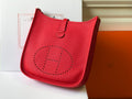Hermès Evelyne III 29 Bag Taurillon Clemence Red