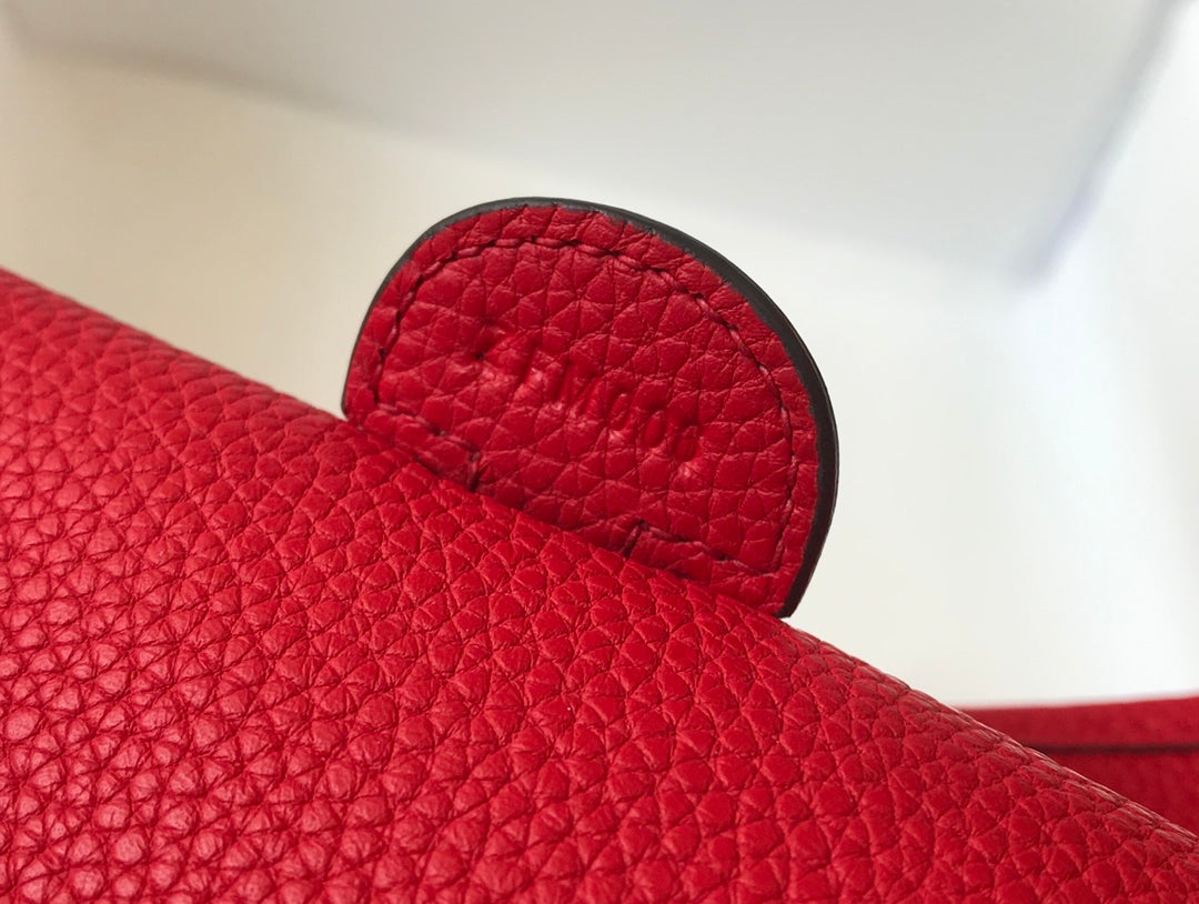 Hermès Evelyne III 29 Bag Taurillon Clemence Red
