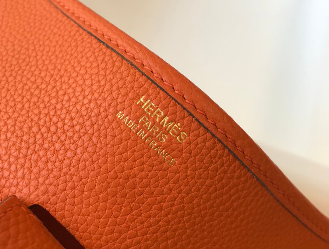 Hermès Evelyne III 29 Bag Taurillon Clemence Orange