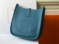 Hermès Evelyne III 29 Bag Taurillon Clemence Blue