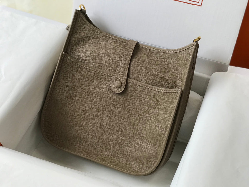 Hermès Evelyne III 29 Bag Taurillon Clemence Gray