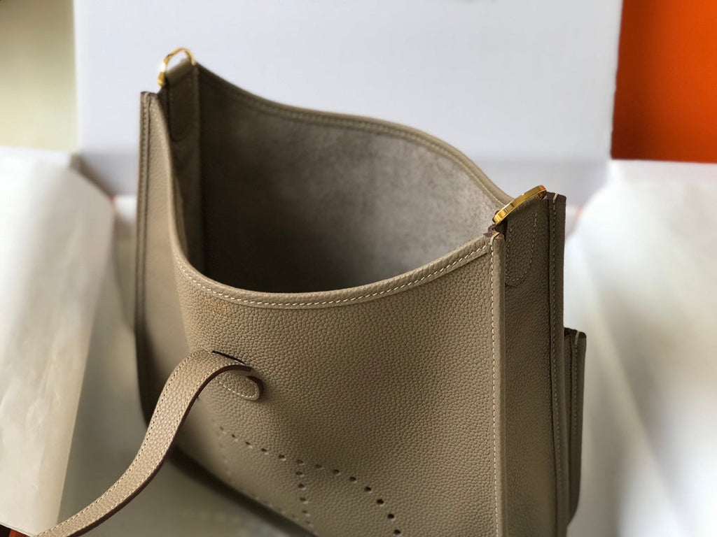 Hermès Evelyne III 29 Bag Taurillon Clemence Gray