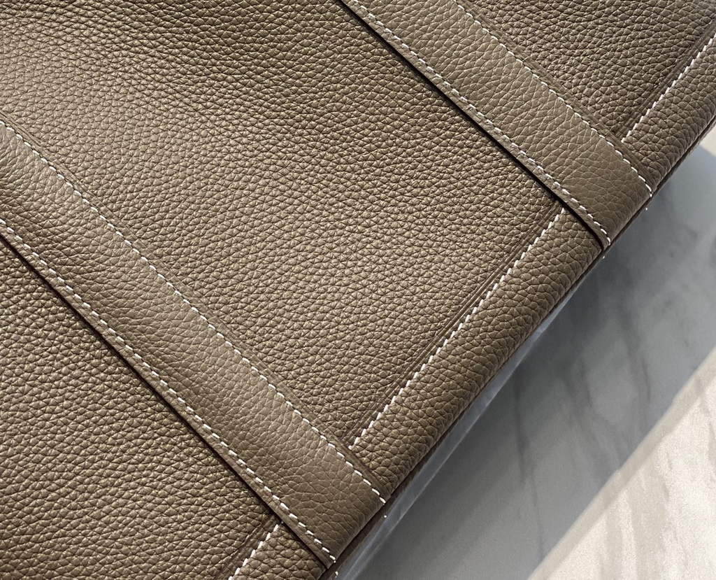 Hermes Garden Party 30 bag Dark Gray Togo leather
