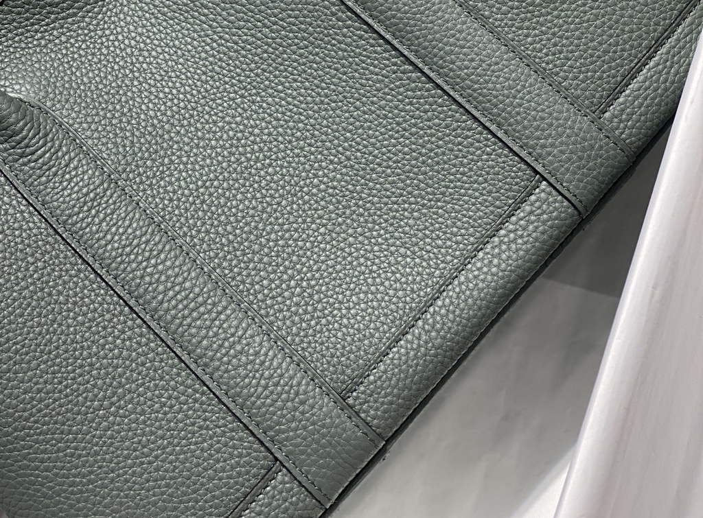 Hermes Garden Party 30 bag Dark Green Togo leather