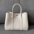 Hermes Garden Party 30 bag Negonda calfskin Beige