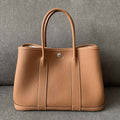 Hermes Garden Party 30 bag Negonda calfskin Light Brown