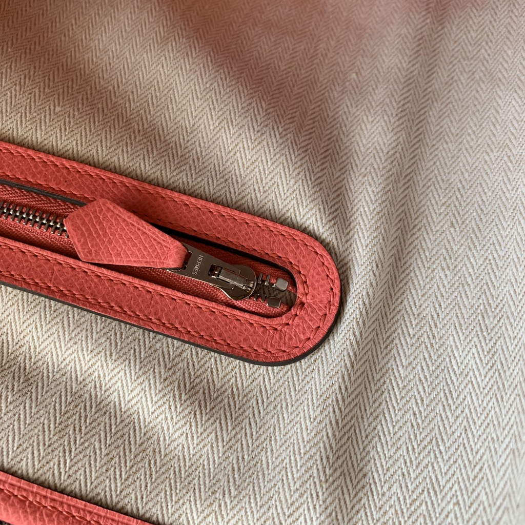 Hermes Garden Party 30 bag Epsom leather Pink