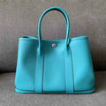 Hermes Garden Party 30 bag Epsom leather Blue
