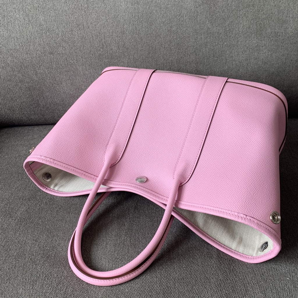 Hermes Garden Party 30 bag Epsom leather Purple