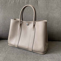 Hermes Garden Party 30 bag Epsom leather Dark Gray
