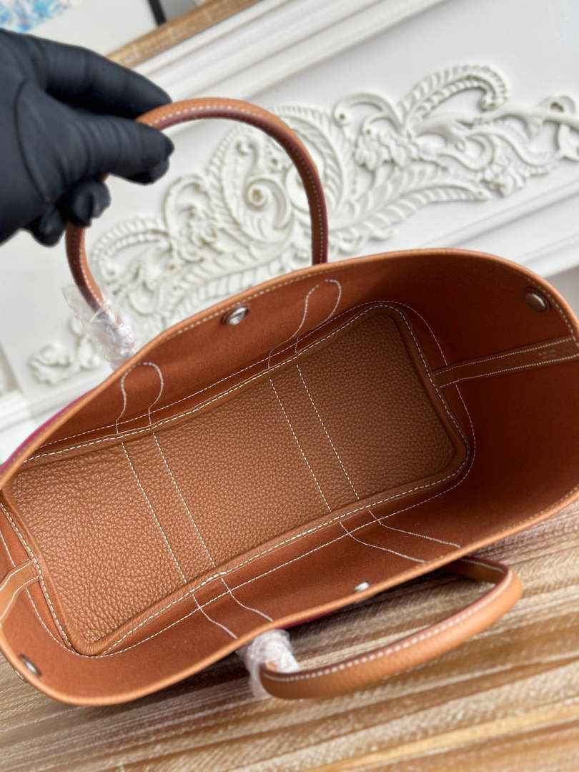 Hermes Garden Party 30 bag H266756 Brown