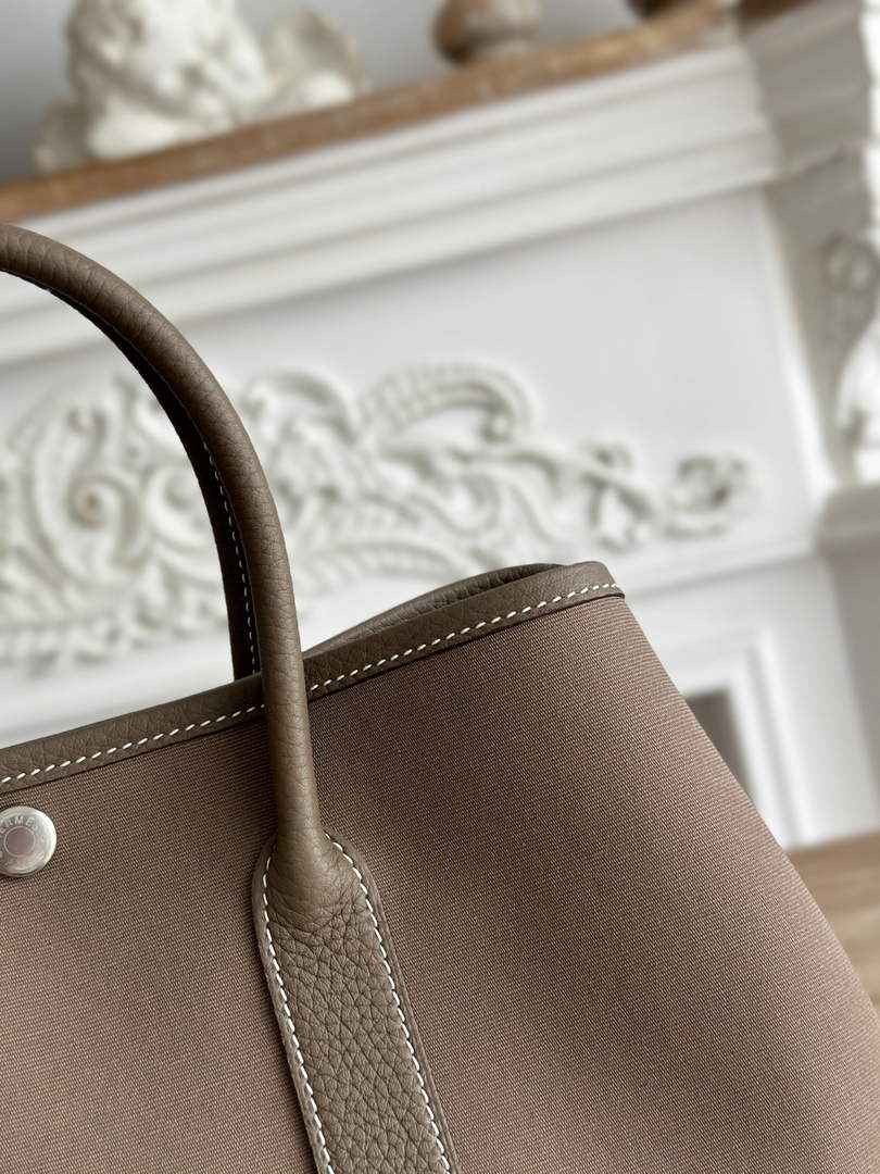 Hermes Garden Party 30 bag H266751 Gray